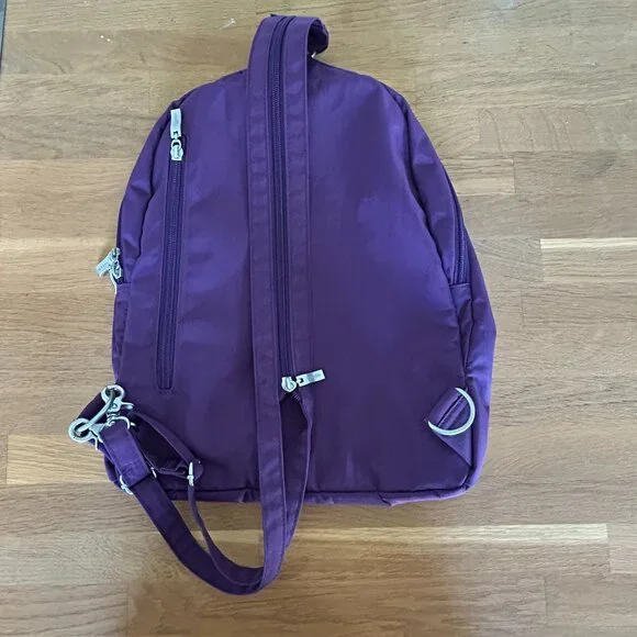 Purple Baggalini Backpack/Sling Bag - Picture 2 of 5